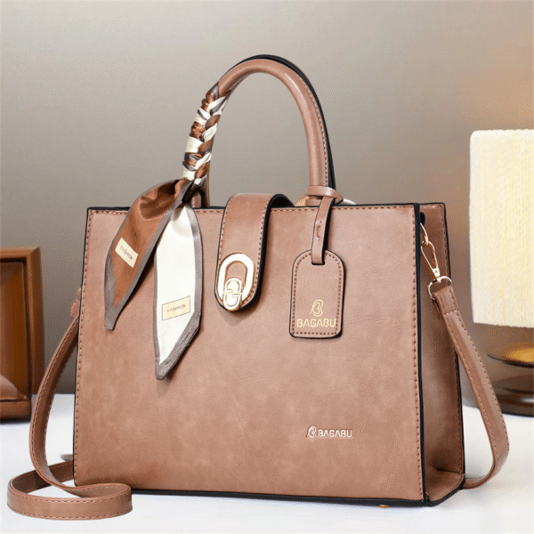 Bagabu Premium Vienna Beige Classic Handbag for Office and Travel BB1010BE